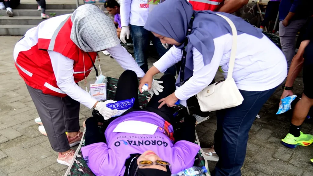 Insiden Kesehatan Terjadi saat Gorontalo Half Marathon 2024