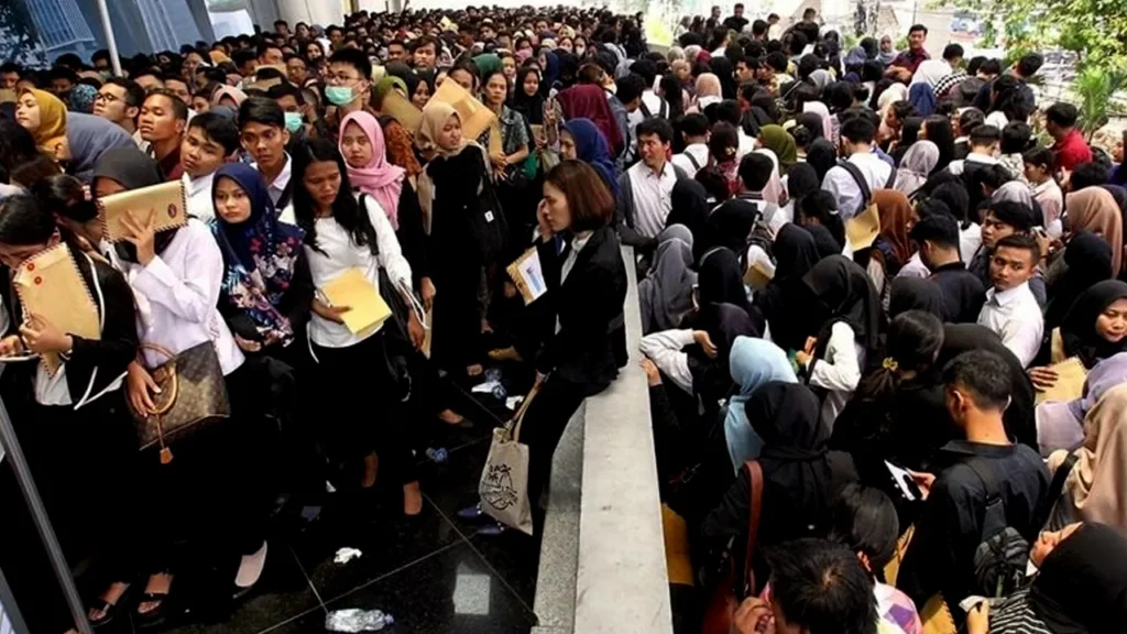 Tercatat 747 Juta Orang Pengangguran di Indonesia